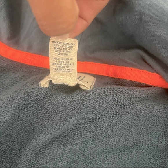 Peek Girls Floral Print Zip Up Hooded Jacket Size XL (10) Black/Light Blue - Picture 6 of 10